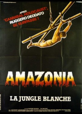 affiche du film AMAZONIA LA JUNGLE BLANCHE