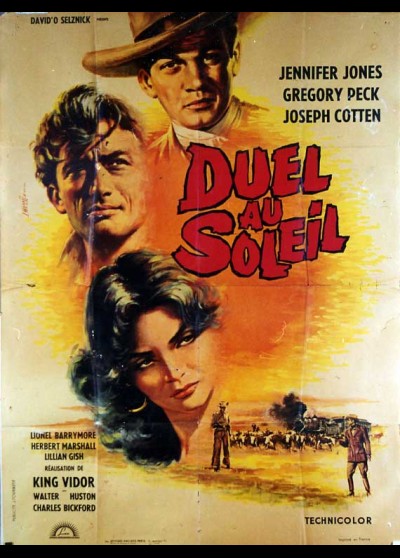 affiche du film DUEL AU SOLEIL