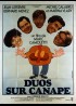DUOS SUR CANAPE movie poster