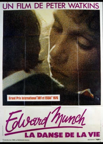 affiche du film EDWARD MUNCH LA DANSE DE LA VIE