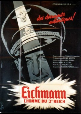 affiche du film EICHMANN L'HOMME DU TROISIEME REICH