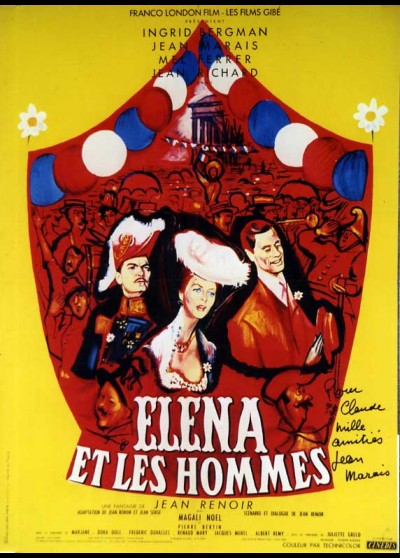 affiche du film ELENA ET LES HOMMES