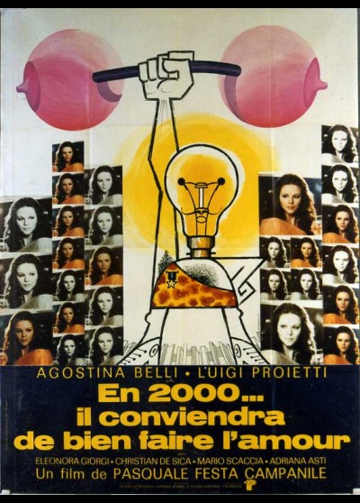 affiche du film EN 2000 IL CONVIENDRA DE BIEN FAIRE L'AMOUR