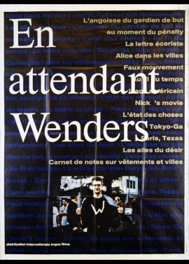 affiche du film EN ATTENDANT WENDERS