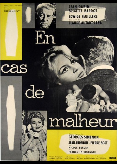 EN CAS DE MALHEUR movie poster