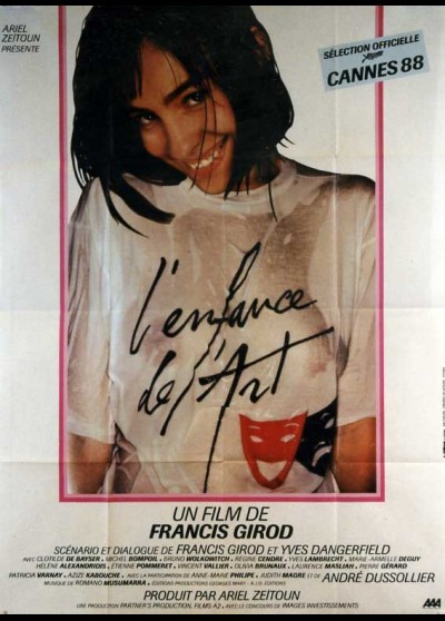 affiche du film ENFANCE DE L'ART (L')