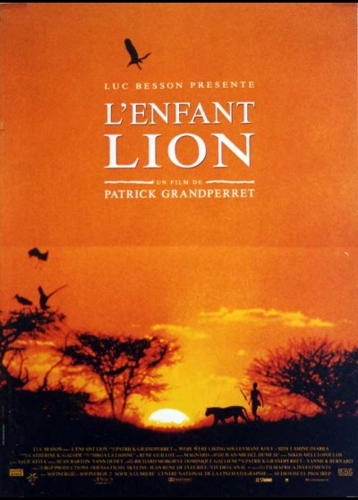 affiche du film ENFANT LION (L')