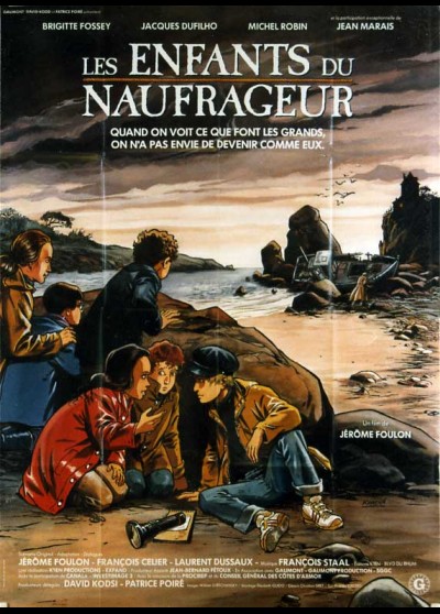 affiche du film ENFANTS DU NAUFRAGEUR (LES)