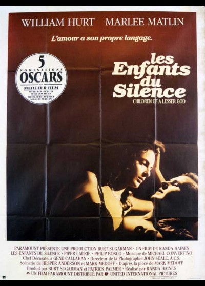 affiche du film ENFANTS DU SILENCE (LES)