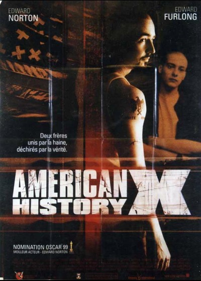 AMERICAN HISTORY X movie poster
