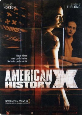 affiche du film AMERICAN HISTORY X
