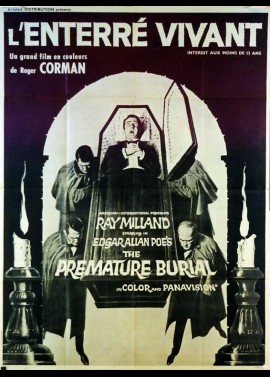 PREMATURE BURIAL (THE) movie poster