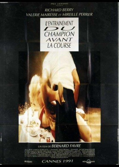 affiche du film ENTRAINEMENT DU CHAMPION AVANT LA COURSE (L')