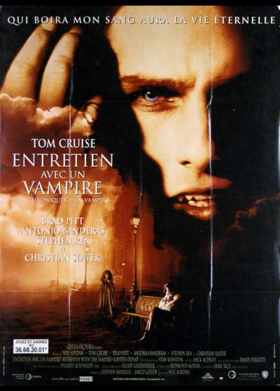 affiche du film ENTRETIEN AVEC UN VAMPIRE