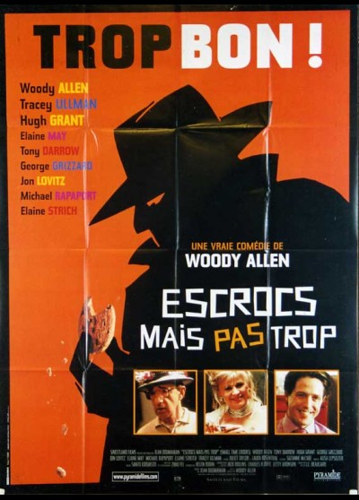 affiche du film ESCROCS MAIS PAS TROP