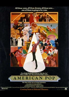 AMERICAN POP movie poster