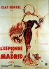 affiche du film ESPIONNE DE MADRID (L')