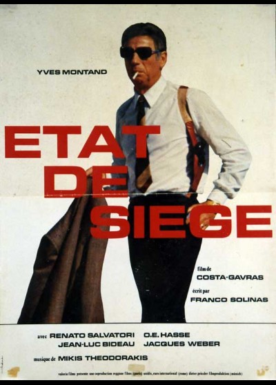 affiche du film ETAT DE SIEGE