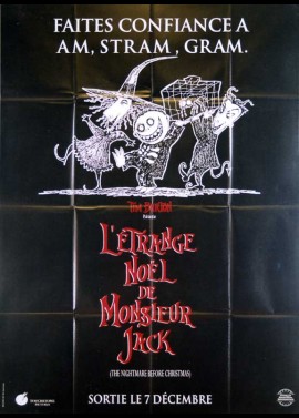 affiche du film ETRANGE NOEL DE MONSIEUR JACK (L')