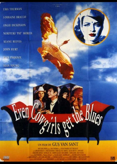 affiche du film EVEN COWGIRLS GET THE BLUES