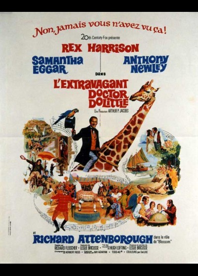 DOCTOR DOLITTLE movie poster