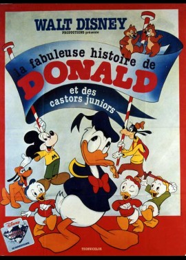 FABULEUSE HISTOIRE DE DONALD ET DES CASTORS JUNIOR (LA) movie poster