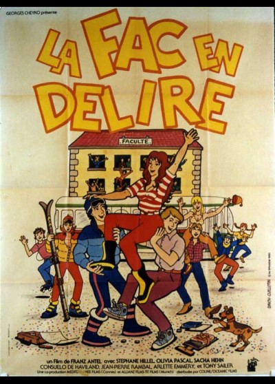 affiche du film FAC EN DELIRE (LA) / LES HUITRES A LA MOUTARDE