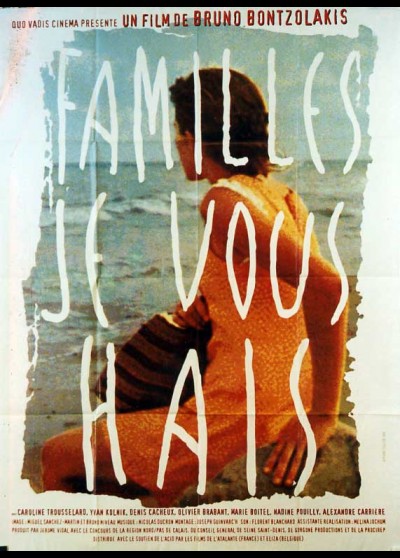 FAMILLES JE VOUS HAIS movie poster