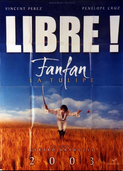 FANFAN LA TULIPE movie poster