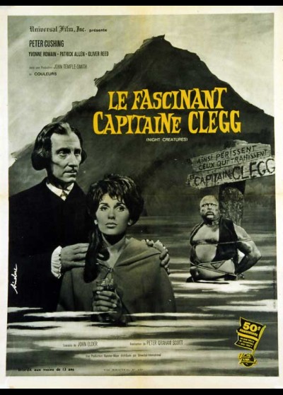 affiche du film FASCINANT CAPITAINE CLEGG (LE)