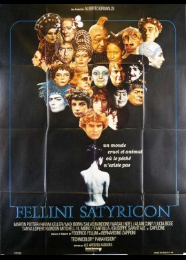 affiche du film FELLINI SATYRICON