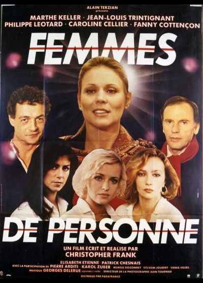 affiche du film FEMMES DE PERSONNE