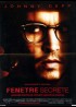 SECRET WINDOW movie poster