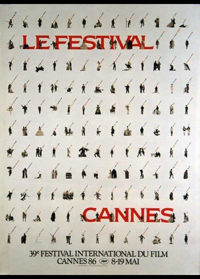 affiche du film FESTIVAL DE CANNES 1986