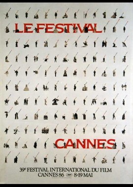 affiche du film FESTIVAL DE CANNES 1986
