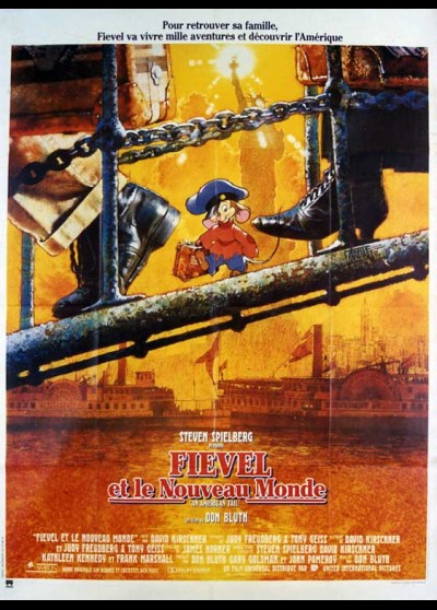 affiche du film FIEVEL ET LE NOUVEAU MONDE