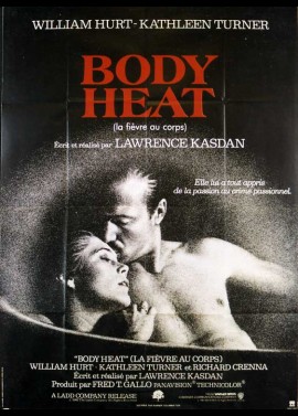 BODY HEAT movie poster