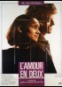 AMOUR EN DEUX (L') movie poster