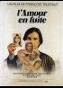 affiche du film AMOUR EN FUITE (L')