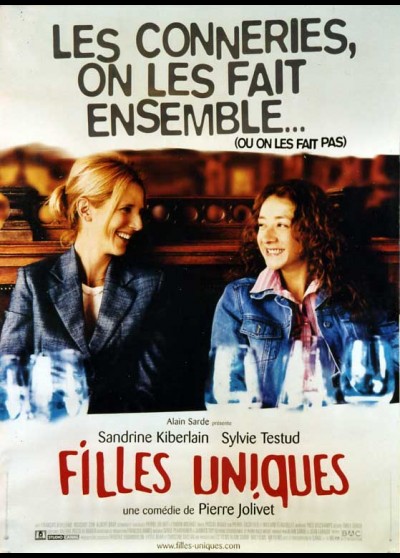 affiche du film FILLES UNIQUES