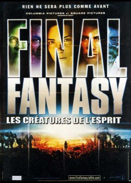 affiche du film FINAL FANTASY LES CREATURES DE L'ESPRIT