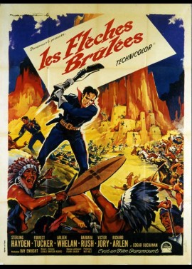 affiche du film FLECHES BRULEES (LES)