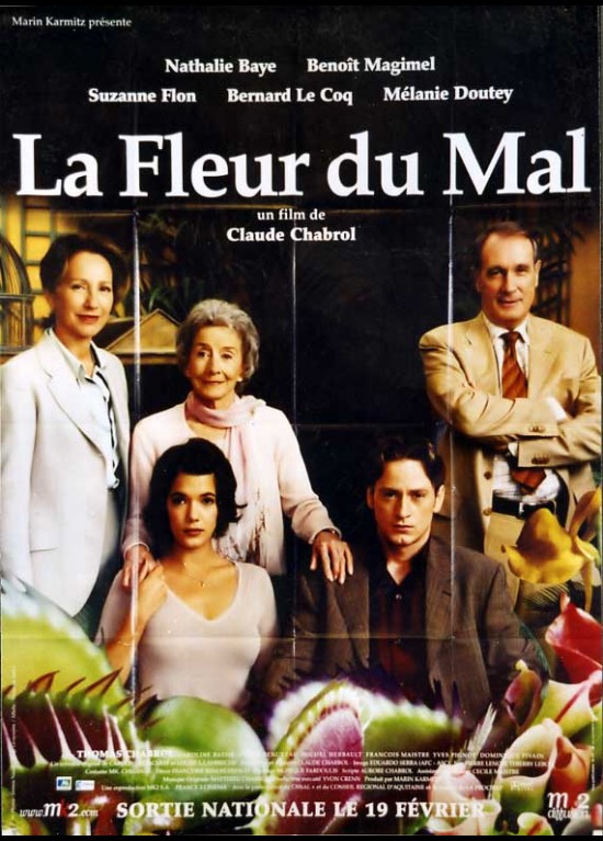 poster FLEUR DU MAL (LA) Claude Chabrol - CINESUD movie posters