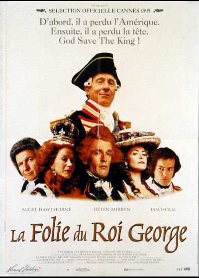 MADNESS OF KING GEORGE (THE) movie poster
