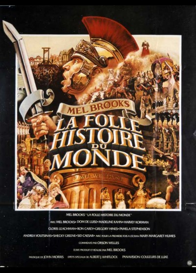 HISTORY OF THE WORLD movie poster