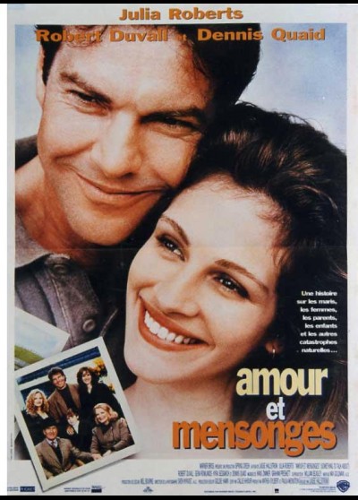 affiche du film AMOUR ET MENSONGES