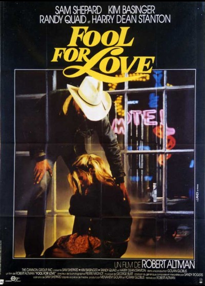 affiche du film FOOL FOR LOVE