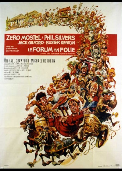 A FUNNY THING HAPPENED ON THE WAY TO THE FORUM movie poster