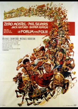 A FUNNY THING HAPPENED ON THE WAY TO THE FORUM movie poster