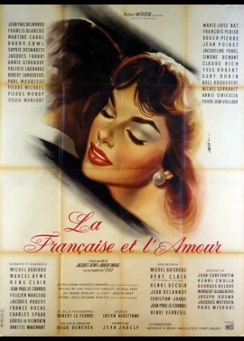 affiche du film FRANCAISE ET L'AMOUR (LA)